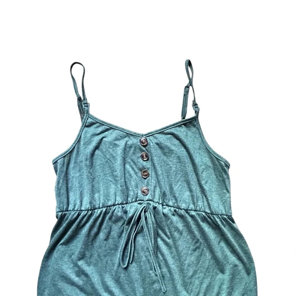 Shein | Olive Green Maternity Jumpsuit - Picture 7 of 9